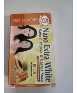 3 packs of Nano soap with natural papaya and carrot extract - $57.44 CAD