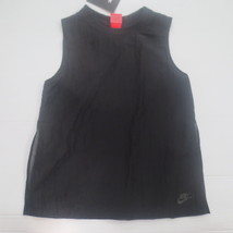 Nike Women Sportwear Tech Hypermesh Tank Shirt - 846447 - Black 010 - L - NWT - £14.37 GBP