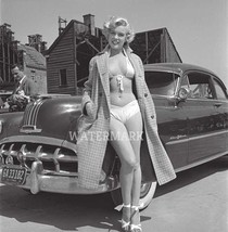 Famous Marilyn Monroe In Bikini Standing In Front Of Car 8X10 Publicity Photo - £5.71 GBP