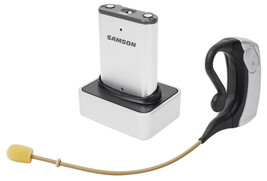 Samson AirLine Micro Wireless Ear Microphone+Receiver For Church Sound S... - £309.03 GBP