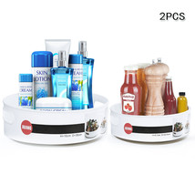 2Pack Lazy Susan Turntable Kitchen Storage Organizer For Can Spice Bottles - £25.49 GBP