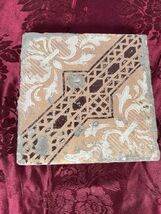 antique 18th century Sicilian majolica riggiola tile-
show original titl... - $23.06