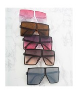 Oversized Square Sunglasses Retro Flat Top Shades Glasses - $9.95