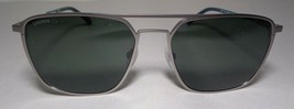 Lacoste L194S Matte Grey New Men&#39;s Square Aviator Sunglasses - $216.81