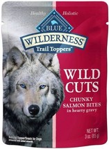 Blue Buffalo Wilderness Trail Toppers Wild Cuts Salmon in Gravy - £22.62 GBP