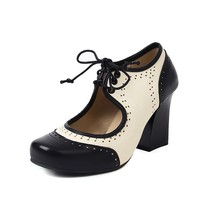 Retro Women Pumps Sexy Summer Mary Jane Shoes Gladiator Lace Up High Heels Ladie - £44.97 GBP