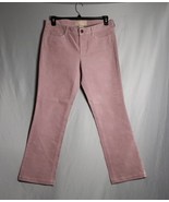 J.Crew Pants Womens 32/S Pink Matchstick Straight Leg Soft Brushed Corduroy - $29.60