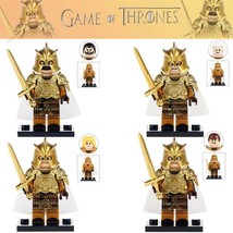 4pcs/set Kingsguard Jaime Lannister Meryn Trant Game of Thrones Minifigures Toys - £9.47 GBP