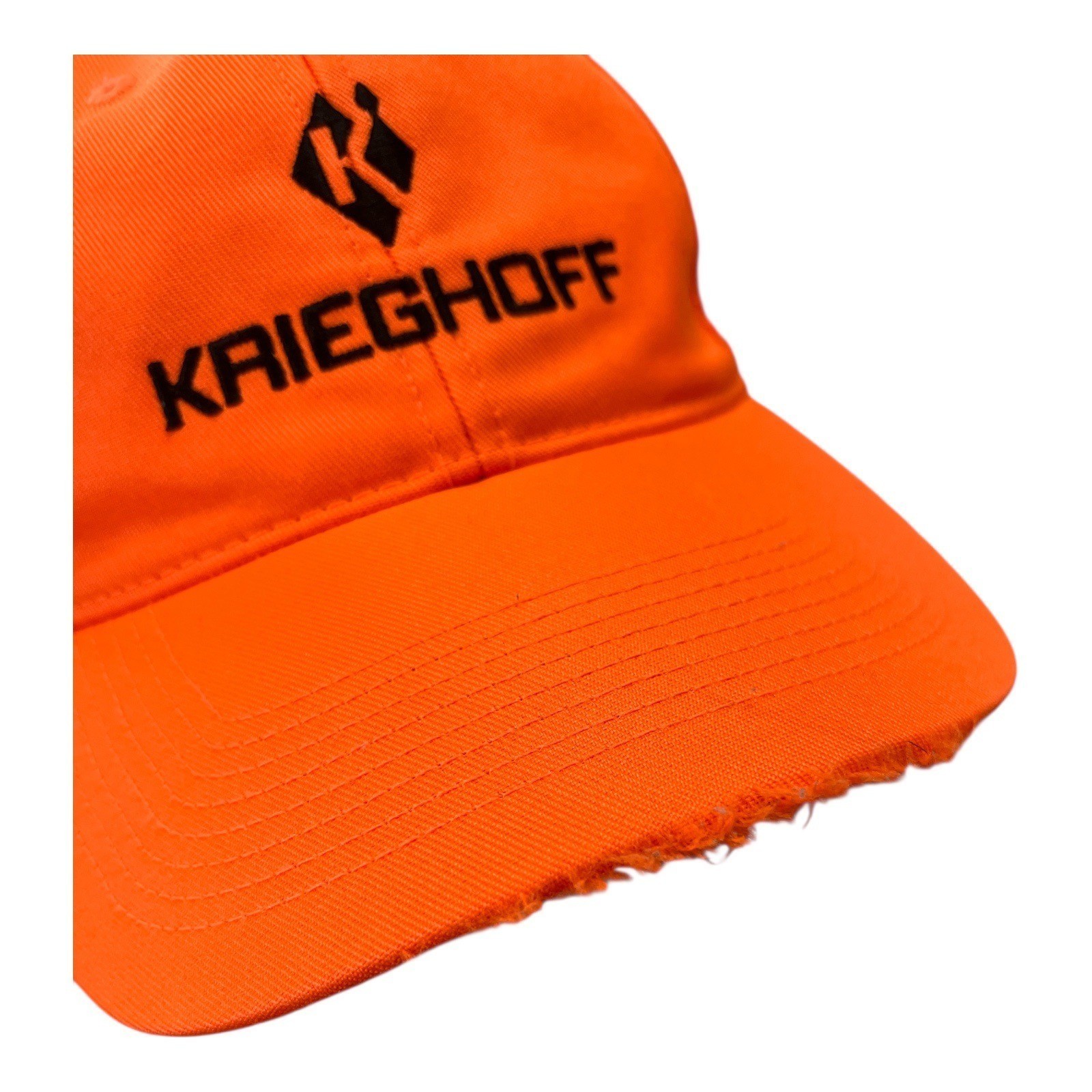 Krieghoff Blaze Orange Adjustable Baseball Hat by Kati Sportcap – One Size Fits Item image 3