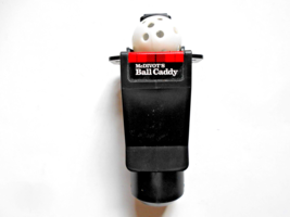 McDivot&#39;s Black Plastic Ball Caddy - £5.44 GBP