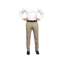 Mens TOMMY HILFIGER Suit Wool Blend 2 Button Side Vent Shark Texture 0106 Tan image 9