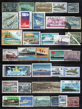 Ships Stamp Collection MNH/Used All Different Transportation ZAYIX 1024S... - $8.06