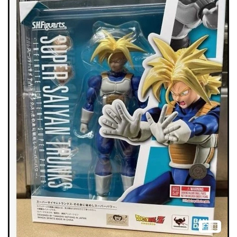 S.H.Figuarts Dragon Ball Trunks Super Saiyan Body Hidden Strength Battle - £57.88 GBP