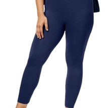 First Looks Womens Plus Seamless Leggings size 1X Color Navy - £23.46 GBP