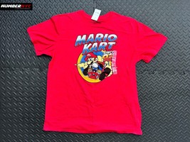 Super Mario Kart Men Size XXL 2XL Red Round Neck Short Sleeve T-Shirt Si... - £19.34 GBP