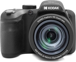 Kodak Pixpro Astro Zoom Az405-Bk, A 20Mp Digital Camera With A 40X Optical Zoom, - £187.02 GBP