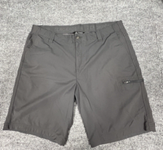 ZeroXposur Shorts Mens 38 Gray Chino Casual Hiking Outdoors Dadcore 38x11 - £18.37 GBP