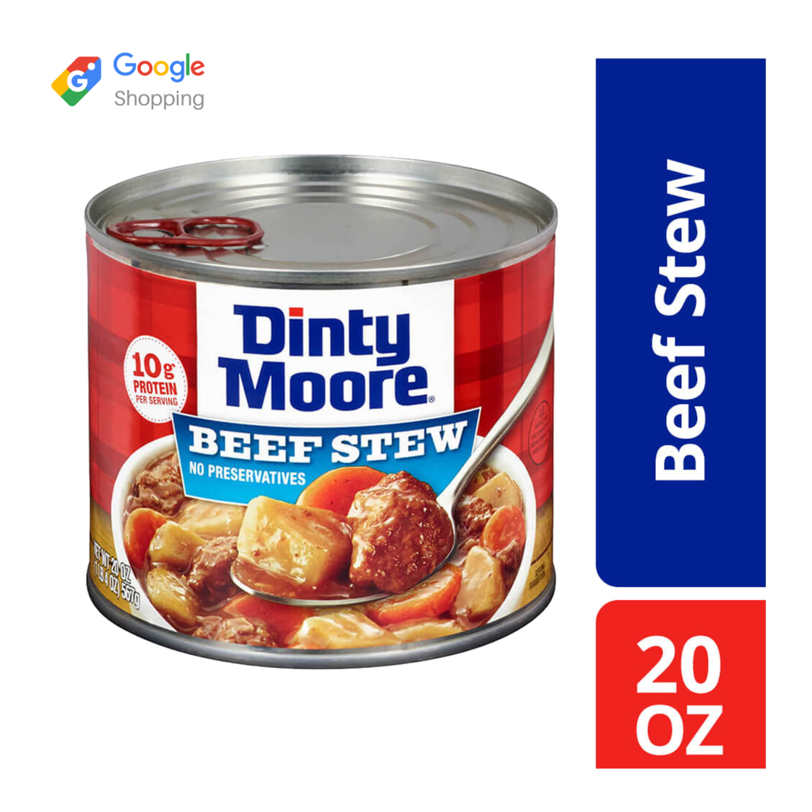 DINTY MOORE 'Beef Stew With- Potatoes & Carrots,  20 oz ,'' Case Of 8 '' - $27.95