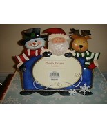 Christmas Metal Santa, Snowman, &amp; Reindeer Frame  - €19,70 EUR