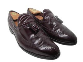 Allen Edmonds Berwick Tasseled Wingtip Loafers Size US 10 D + shoe trees - £47.16 GBP