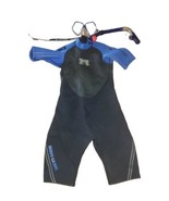 Body Glove Wetsuit Juniors Size 14 &amp; Snorkeling Mask  - £34.95 GBP