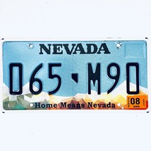 2021 United States Nevada Home Means Nevada Passenger License Plate 065 M90 - $18.80