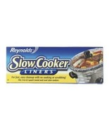 Reynolds Slow Cooker Liners 13"x 21" Round & Oval 3 - 6.5 Qrt Cookers 4 Per Box - $6.90