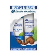 Head and Shoulders Dandruff Shampoo and Conditioner Dual Pack, Dry Scalp... - $17.99