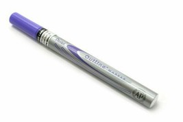 New Pentel Dual-Color Outline Marker Pen Violet Silver Metallic MSP60-ZV Art - £4.73 GBP