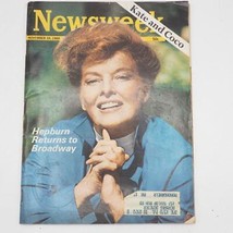 November 10 1969 Newsweek Magazin Hepburn Retouren To Broadway Kokosnuss Chanel - $25.64