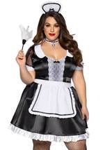 Plus Classic French Maid Costume - £64.59 GBP