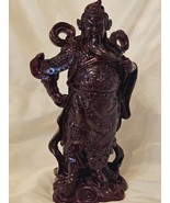 Vintage Resin Statue of Guan Yu Chinese God of War. - $1,332.95 MXN
