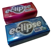 Mints Eclipse Sugarfree Breath Freshner Peppermint &amp; Berry Flavor (2 tin). - £10.22 GBP
