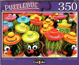 Cute and Funny Cacti - 350 Pieces Jigsaw Puzzle - $14.84