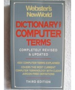 Webster&#39;s New World dictionary of computer terms Merriam-Webster - £1.57 GBP
