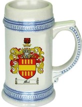 Mai Coat of Arms Stein / Family Crest Tankard Mug - £17.30 GBP