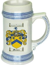 Maxson Coat of Arms Stein / Family Crest Tankard Mug - $21.99