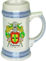 Palomino Coat of Arms Stein / Family Crest Tankard Mug - $21.99
