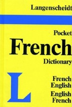 Langenscheidt&#39;s Pocket French Dictionary: French-English, English-French (Vinyl  - £1.37 GBP