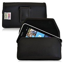 Turtleback Holster Made for Nokia Lumia 635 Black Belt Case Leather Pouc... - £28.92 GBP