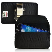 Turtleback Belt Clip Case Made for Samsung Galaxy S4 IV Black Holster Nylon Pouc - £29.56 GBP