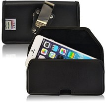 Turtleback Belt Case for Apple iPhone 6S and iPhone 6 Black Holster Leather Pouc - £29.50 GBP