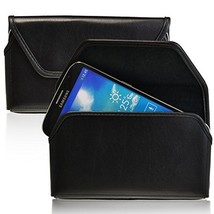 Turtleback Holster Made for Samsung Galaxy Mega 6.3 Black Belt Case Leather Pouc - £27.66 GBP