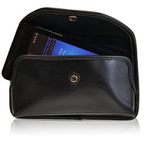Turtleback Black Leather Holster Case with Snap Closure fits Blackberry Z10 with - $36.99