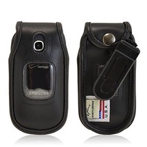 Turtleback Holster Compatible with Samsung Gusto 3, Executive Black Leat... - $28.99