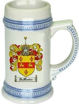 Demaster Coat of Arms Stein / Family Crest Tankard Mug - £17.51 GBP