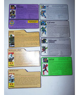 Vintage GI Joe Cobra File Card Lot Blast-Off Flak-Viper Law Crimson Guar... - $49.45