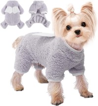 Dog Pajamas Small Sized Dog XS Dog Sweaters Dog Winter Clothes for Small... - $31.23