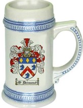 O'Dermond Coat of Arms Stein / Family Crest Tankard Mug - $21.99