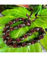 da Hawaiian Store Dark Koa Seed and Kukui Lei... - $34.99